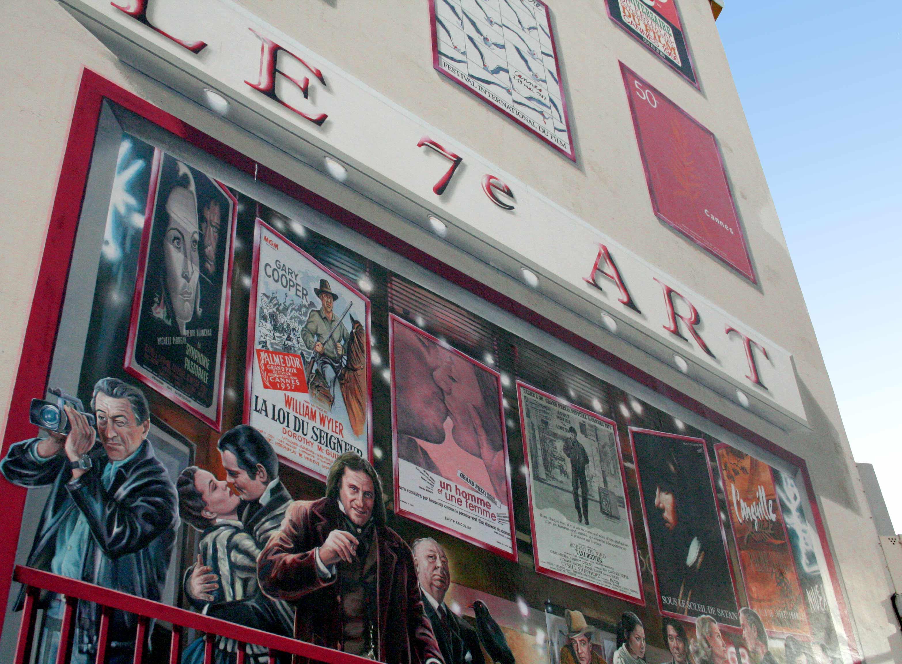 Mur peint de Cannes